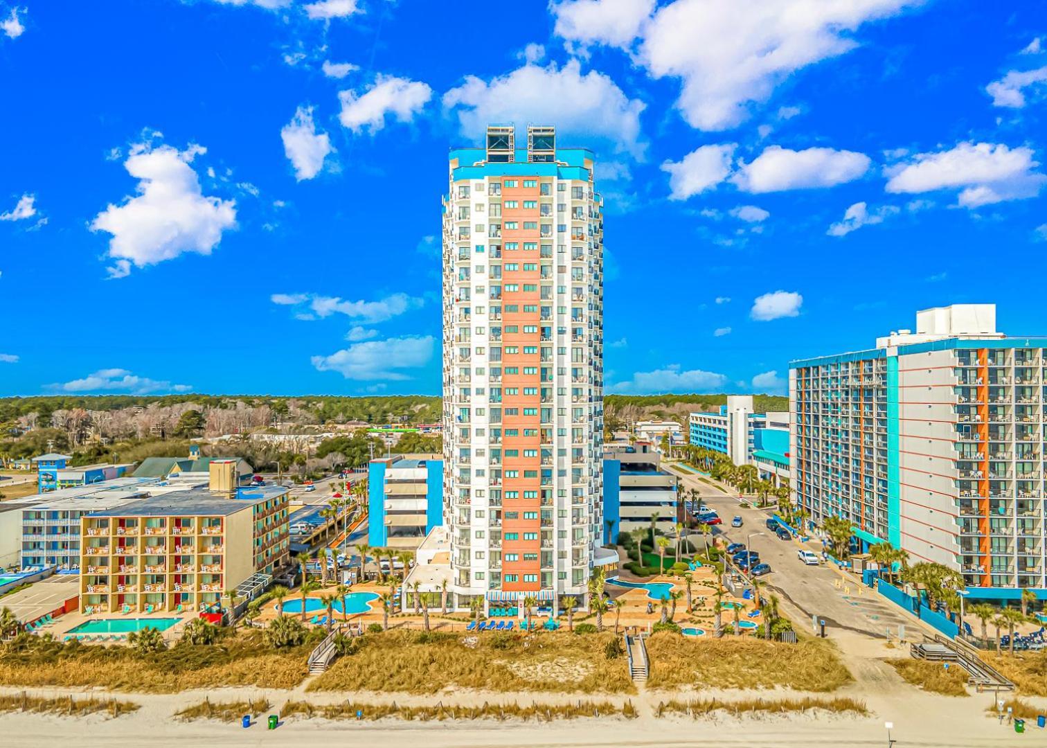 Good Time Charlies Oceanfront Retreat Aparthotel Myrtle Beach Bagian luar foto